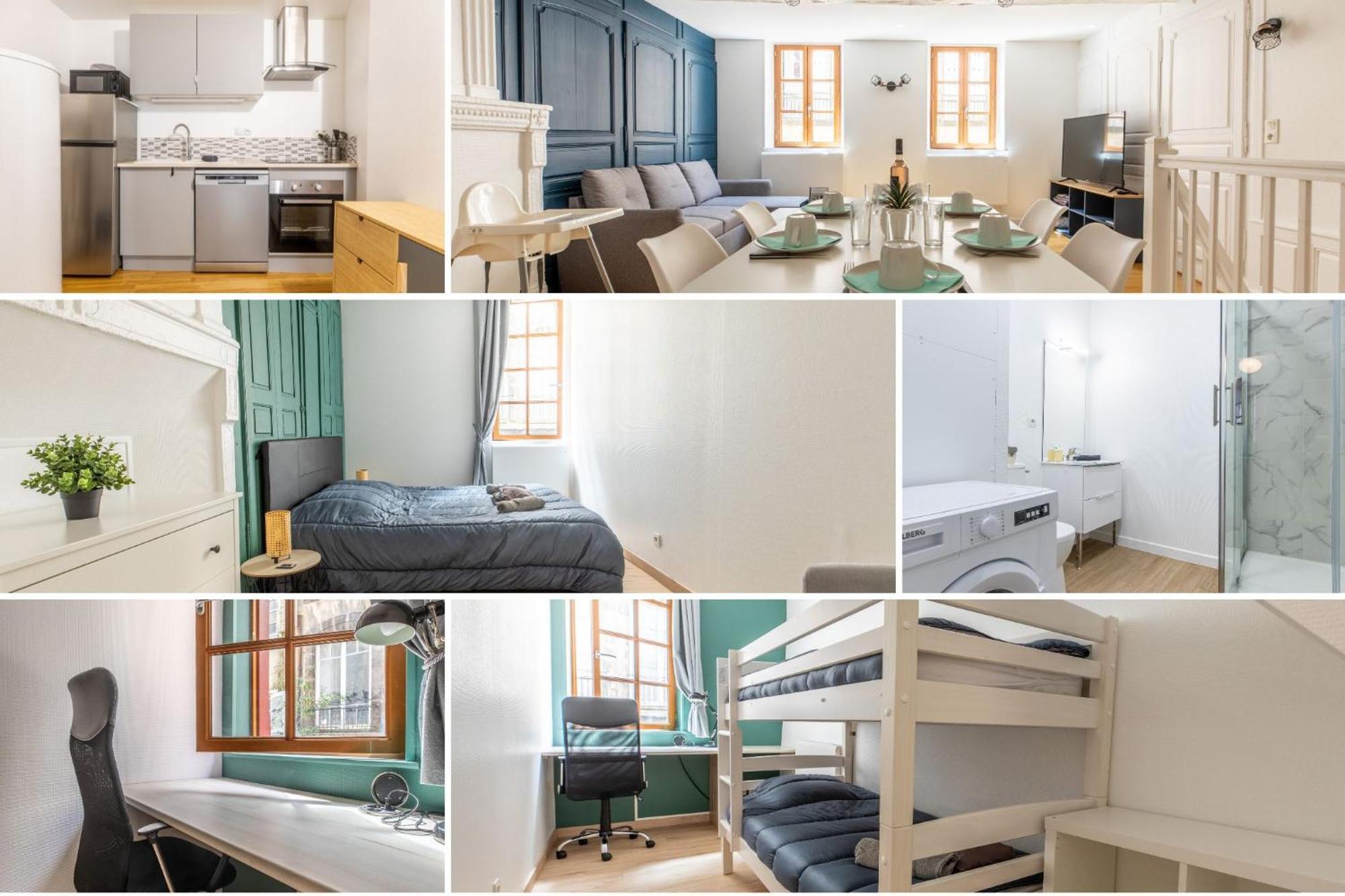 Le Petit Pirou # Cosy # Halte Auvergne Thiers Bagian luar foto